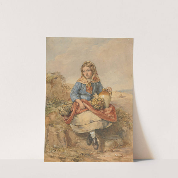 Young gleaner by Henry Edington Hobson