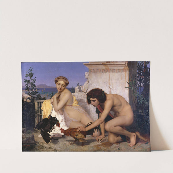 Young Greeks Attending a Cock Fight (1846) by Jean-Léon Gérôme