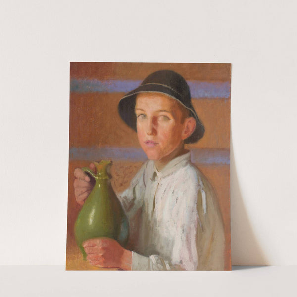 Young highlander in a hat (1915) by Edward Butrymowicz