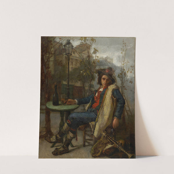 Young Italian Street Musician by Thomas Couture