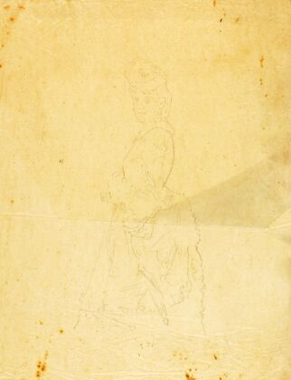 Young Lady in Afternoon Dress (ca. 1870s)