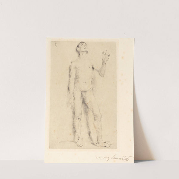 Young Male Nude (Jünglingsakt) (1905) by Lovis Corinth