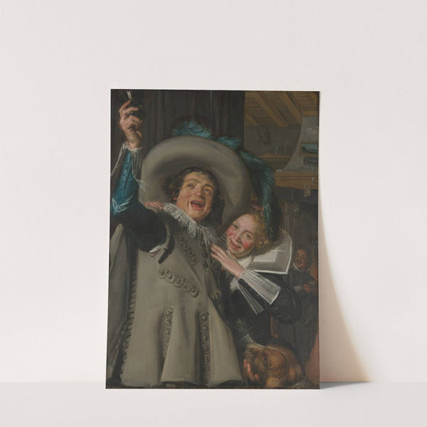 Young Man and Woman in an Inn (1623) by Frans Hals