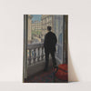 Young Man at His Window (1876) by Gustave Caillebotte