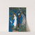 Young Man In Black, Girl In White by Nils Dardel