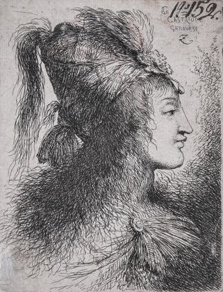 Young Man in Profile