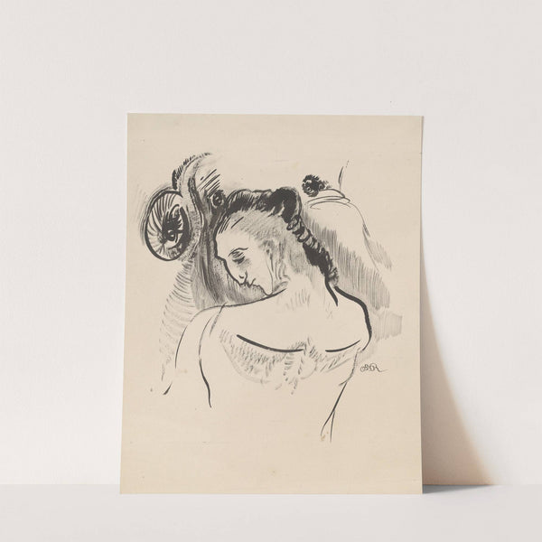 Young Man (Jeune Homme) by Odilon Redon