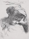 Young Man Looking Down