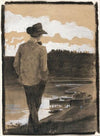 Young Man on a Riverbank