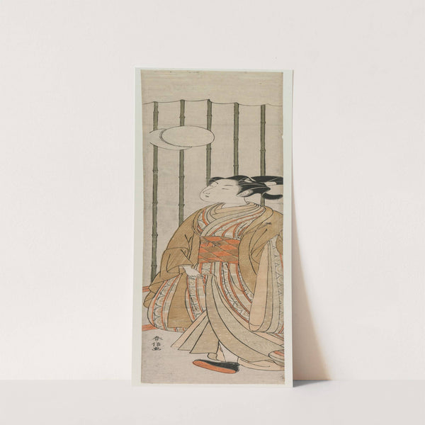 Young Man Playing Football (late 1760s) by Suzuki Harunobu