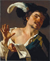 Young Man Singing