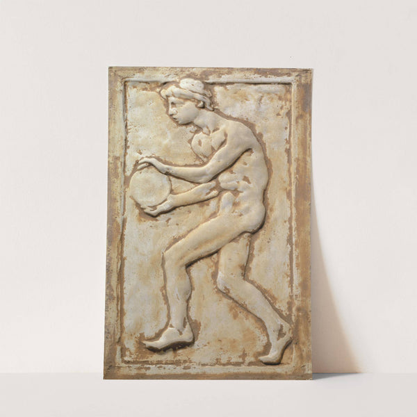 Young Man with Discus by Hans Sandreuter