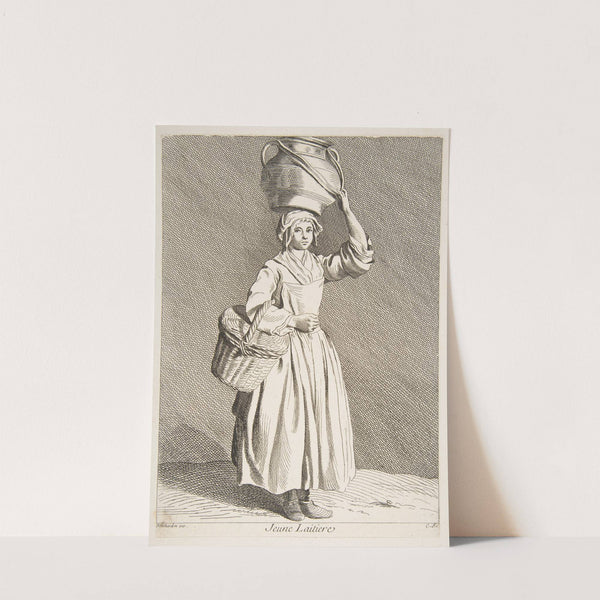 Young Milkmaid (1737-1746) by Edmé Bouchardon