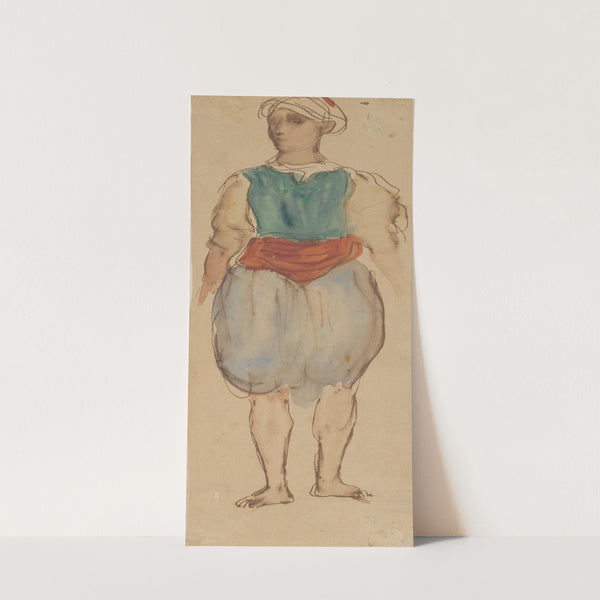 Young Moroccan, Standing (1832) by Eugène Delacroix