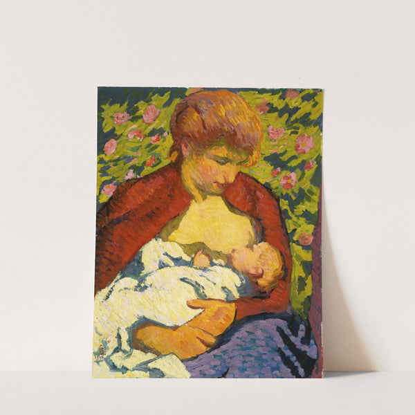 Young Mother by Giovanni Giacometti