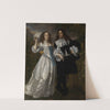 Young patrician couple by Bartholomeus van der Helst