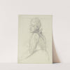Young peasant woman, half figure by Jakob Becker