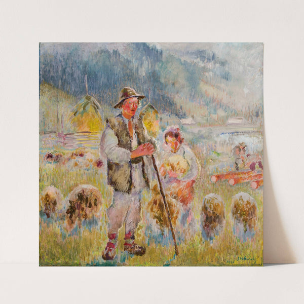 Young Shepherd (1931) by Kazimierz Sichulski