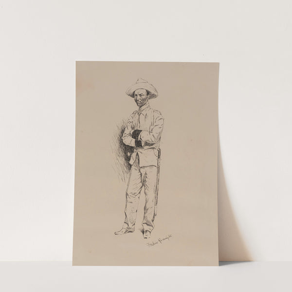 Young Spanish Officer by Frederic Remington