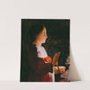 Young Virgin Mary by Georges de La Tour