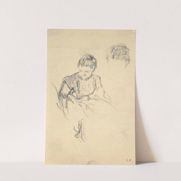 Young Woman (ca. 1918) by Édouard Vuillard