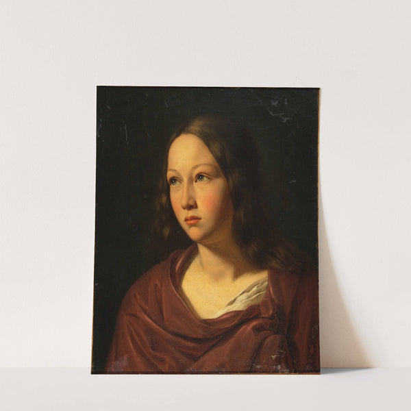 Young woman by Lars Hansen