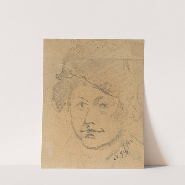 Young Woman by Gustav Wentzel