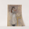 Young Woman at her Toilette (c.1876) by Pierre-Auguste Renoir