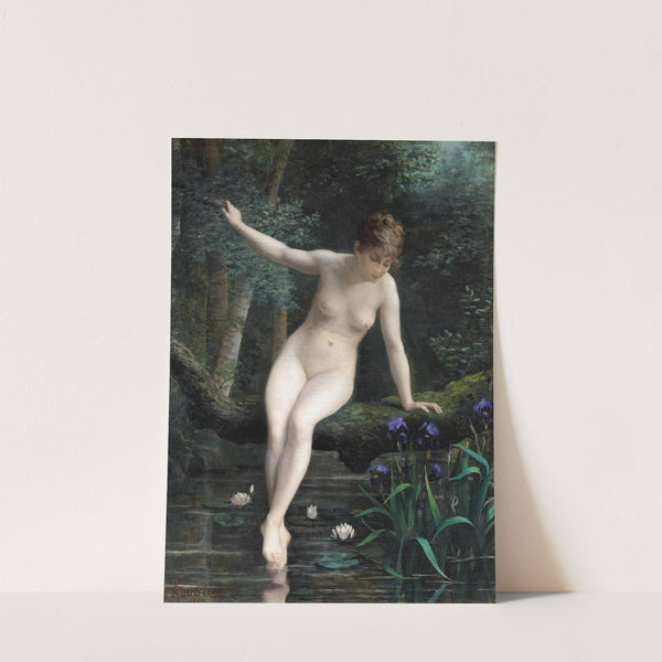 Young Woman Bathing by Marguerite Arosa