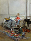Young Woman Crocheting