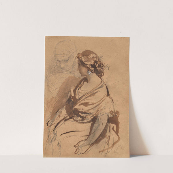 Young Woman from Valence (c. 1862) by Gustave Doré