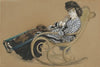 Young Woman in a Rocking Chair, study for the painting ‘The Last Evening’