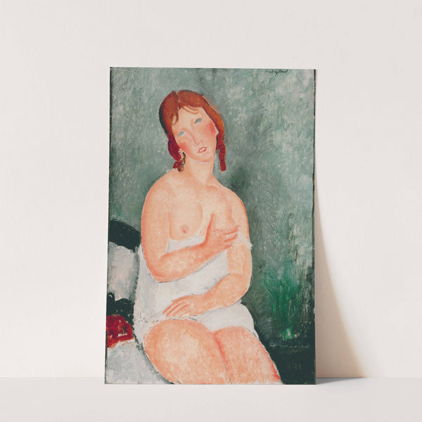 Young Woman In A Shirt, 1918 by Amedeo Modigliani