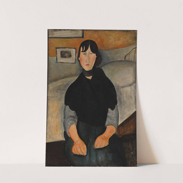 Young Woman of the People (1918) by Amedeo Modigliani