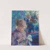 Young Woman Sewing by Pierre-Auguste Renoir