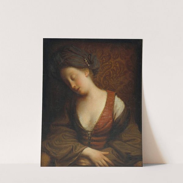 Young Woman Sleeping by Jean-Baptiste Santerre