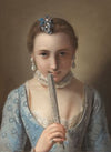 Young Woman with a Fan (early 1750s)