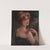 Young Woman with a Sprig of Lilac by Emile Vernon