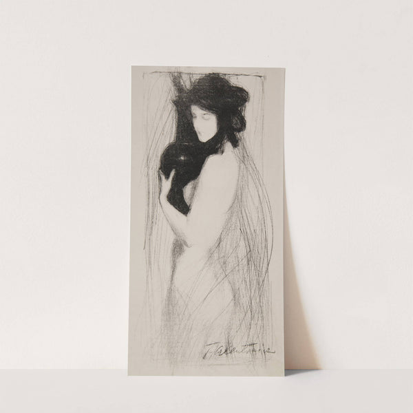 Young Woman with a Vase (circa 1903) by Teodor Axentowicz
