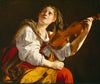 Young Woman With A Violin (Saint Cecilia) (ca. 1612)