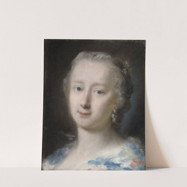 Young Woman with Flowers in her Hair by Rosalba Carriera