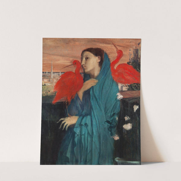 Young Woman with Ibis (1860–62) by Edgar Degas