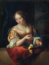 Young Woman with Lemon