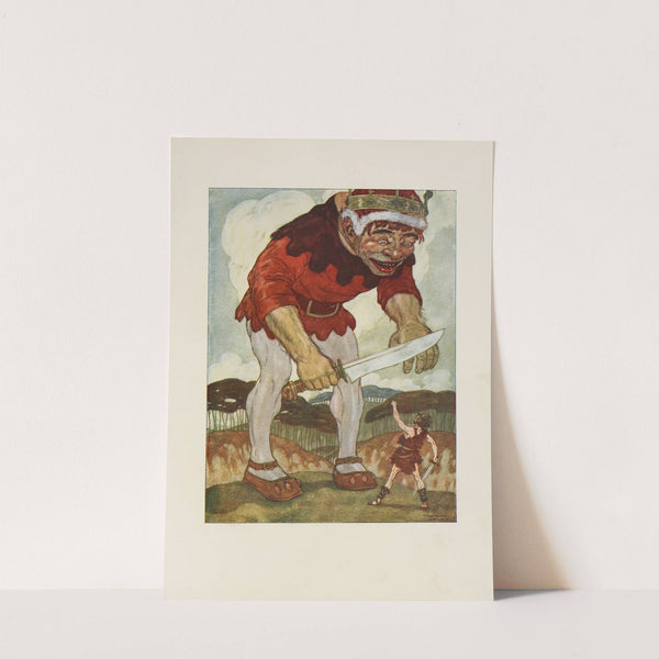 'Your great hulking mass doesn't frighten me' by Maurice Lalau