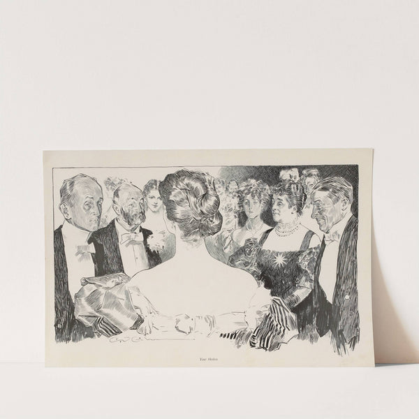 Your Hostess (1897) by Charles Dana Gibson