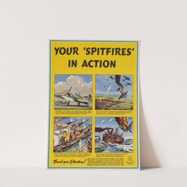 Your 'Spitfires' in Action by Anonymous