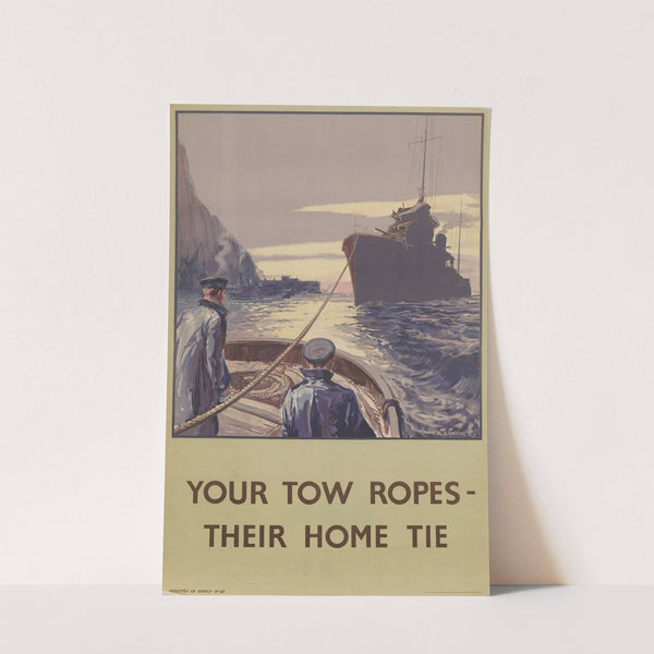 Your Tow Ropes - Their Home Tie by Percy Angelo Staynes