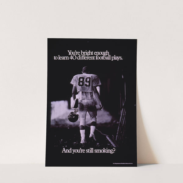 You're bright enough to learn 40 different football plays by U.S.. Department of Health & Human Services