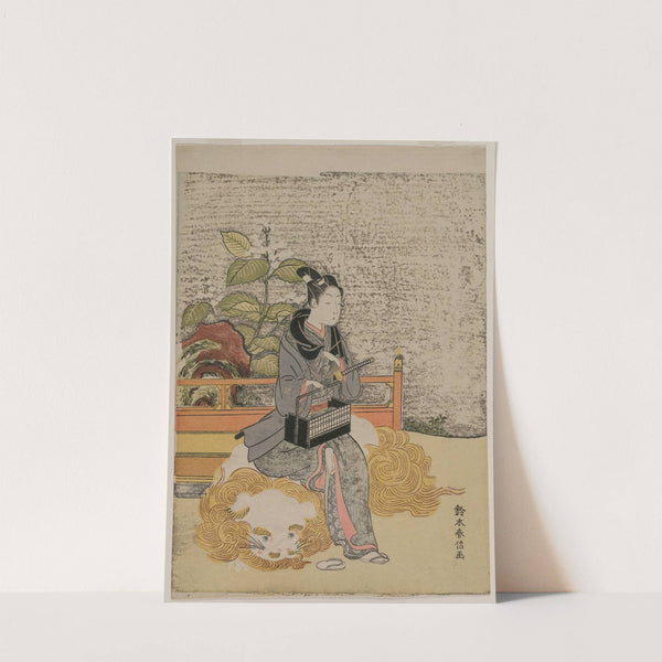 Youth as a Stand-in Monju (Mitate Monju) by Suzuki Harunobu