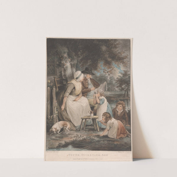 Youth Diverting Age by George Morland